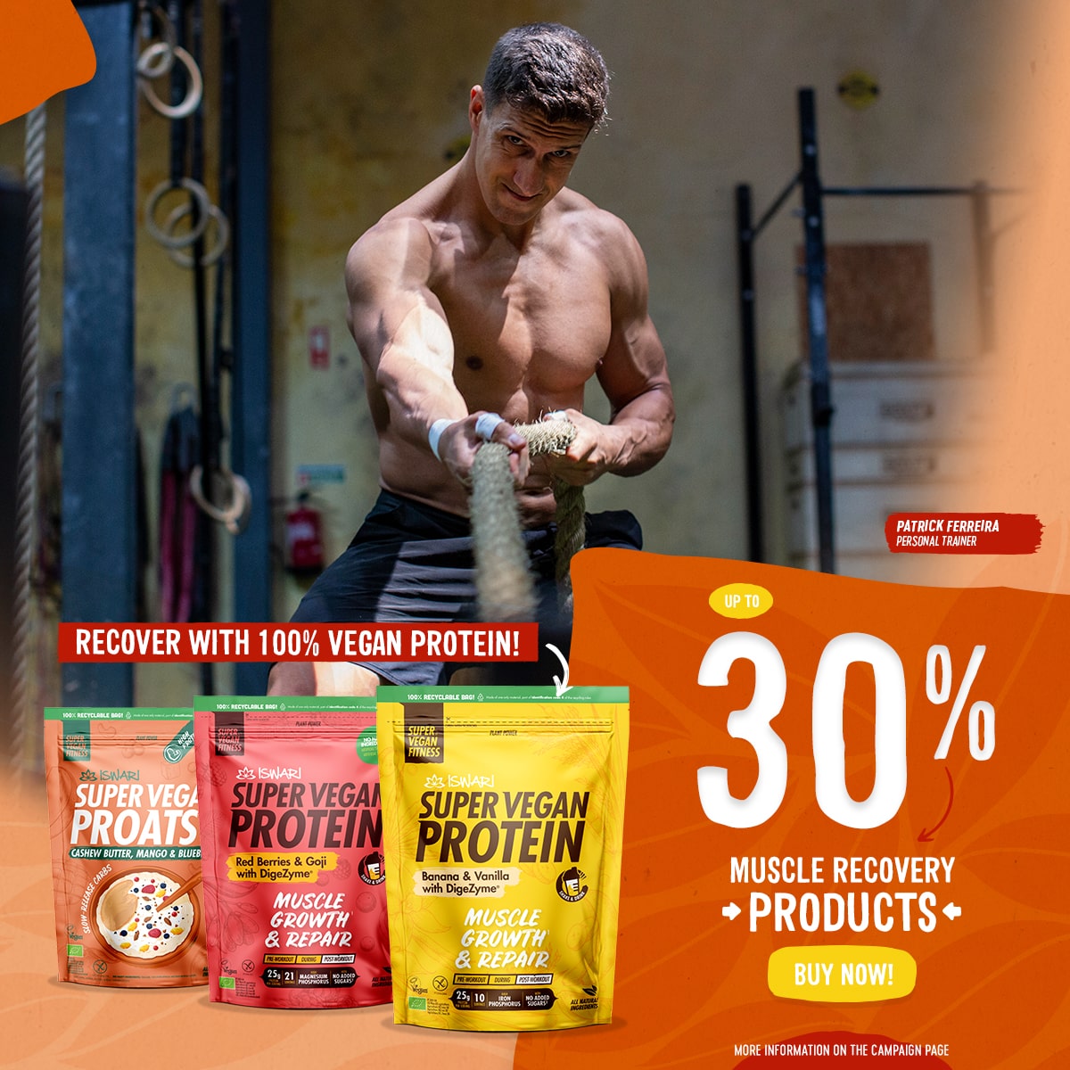 Up to 30% off Muscle Recovery products